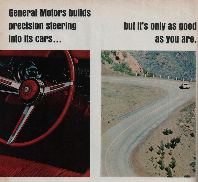 Illustration for article titled Vintage Ads: GM Wants You to Use Common Sense